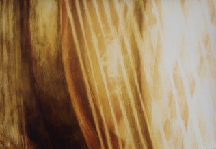 'Harfenstilleben', Aquarell-Mischtechnik, 43 x 58