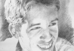 Portrait-Version Modulation Halbtöne 'Sohn Familie Politz'