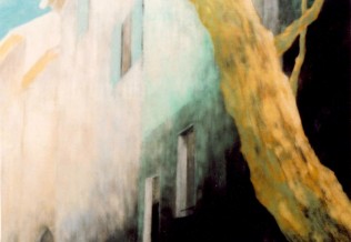 'Fenster - Provence, 4', Pastellkreide, 42 x 56